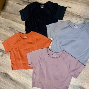 SHEIN Yoga Basic Work Out Tops - Size Small